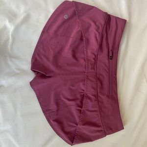NWOT Lululemon Speed Up Shorts